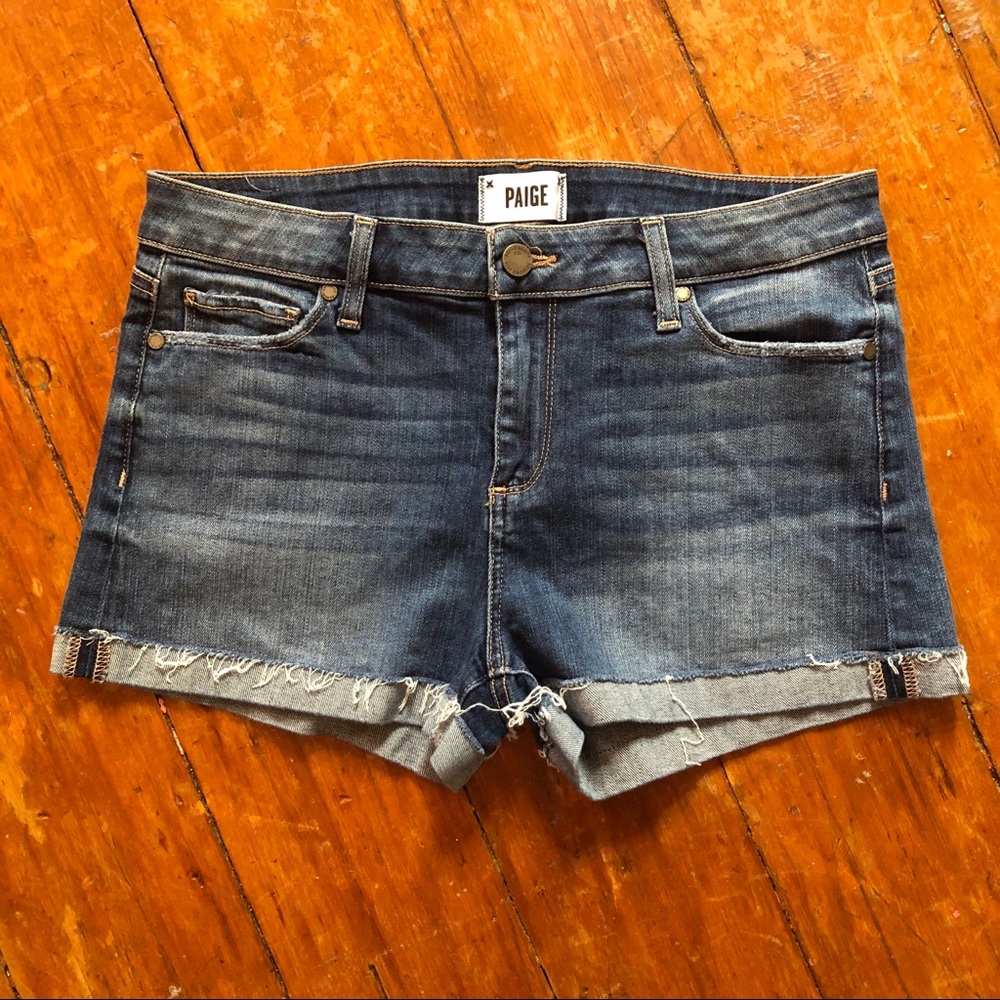 PAIGE Jimmy Jimmy Short (Ezra Distressed Wash)
